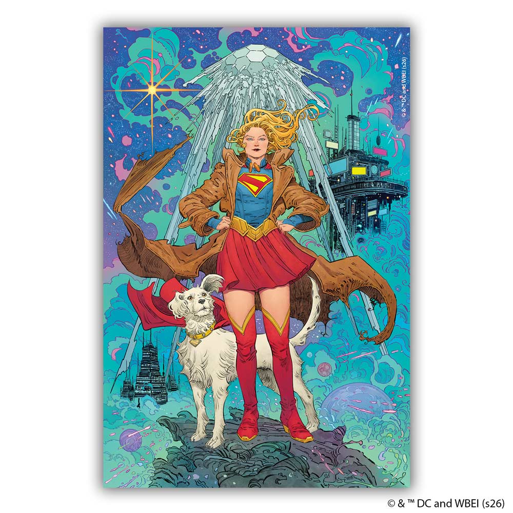 Wooden Jigsaw Puzzles Supergirl Power – Wooden Jigsaw Puzzle