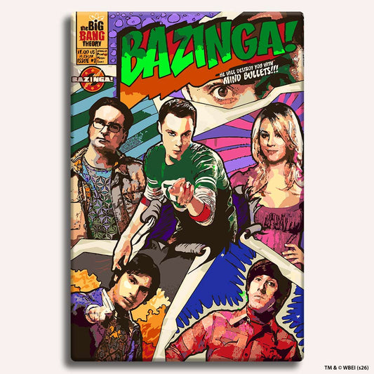 Painting By Numbers Kits 15.7" x 23.6" (40x60cm) Bazinga! - Paint By Numbers Kit