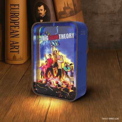 3D DIY Wooden Puzzle Night Lamps The Big Bang Theory The Big Bang Theory - 3D DIY Wooden Puzzle Night Lamp