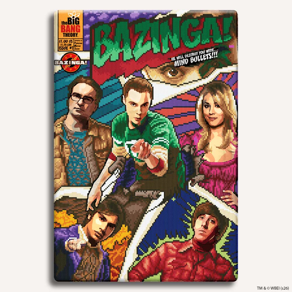 Diamond Painting Kits 15.6" x 23" / 40cm x 59cm Bazinga! - Diamond Painting Kit