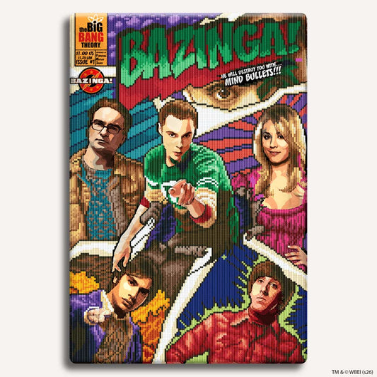 Diamond Painting Kits 15.6" x 23" / 40cm x 59cm Bazinga! - Diamond Painting Kit