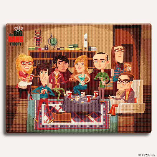 Diamond Painting Kits 20.7" x 15.6" / 53cm x 40cm The Big Bang Theory - Diamond Painting Kit