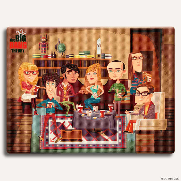 The Big Bang Theory - Diamond Painting Kit