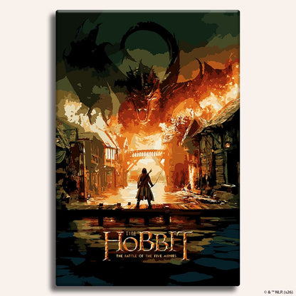 Painting By Numbers Kits 15.7" x 23.6" (40x60cm) The Battle Of The Five Armies - Paint By Numbers Kit