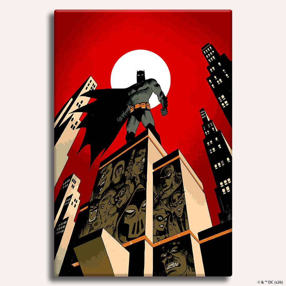 Painting By Numbers Kits 15.7" x 23.6" (40x60cm) The Gotham Guardian - Paint By Numbers Kit