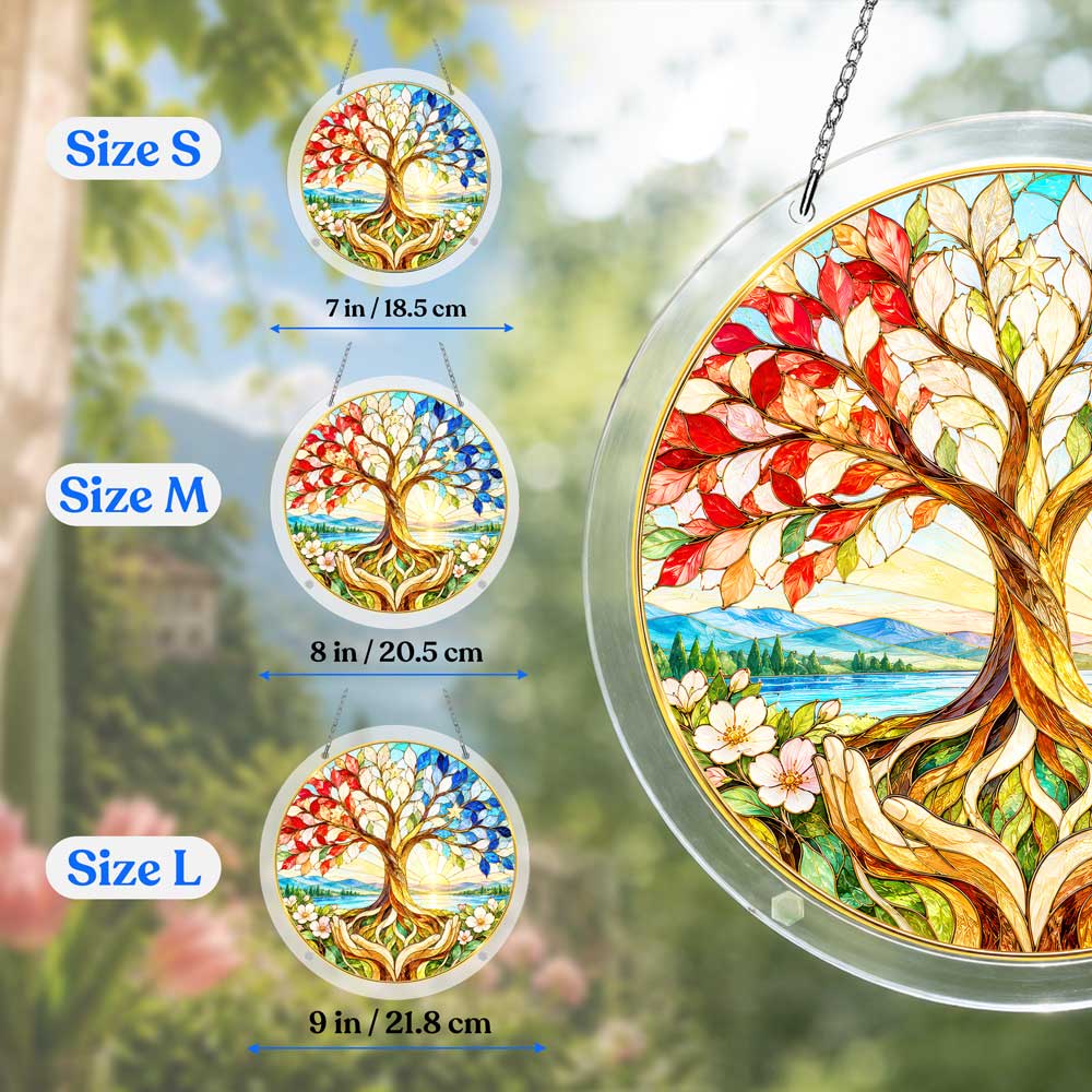 Acrylic Jigsaw Puzzle Acrylic Jigsaw Puzzle Suncatcher - Tree of Service