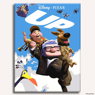 Painting By Numbers Kits 12.6" x 16.9" (32x43cm) Up Adventure - Paint By Numbers Kit