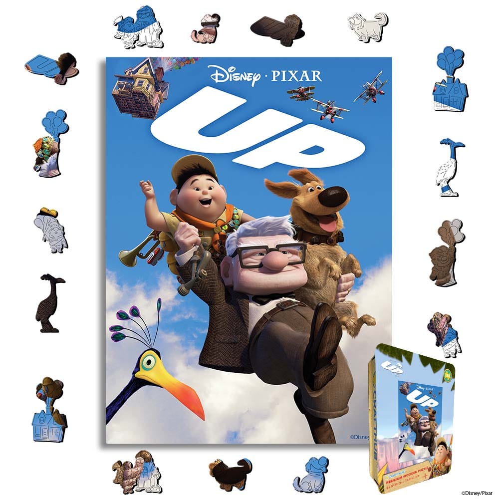 Wooden Jigsaw Puzzles A4 + Wooden Gift Box Up Adventure – Wooden Jigsaw Puzzle