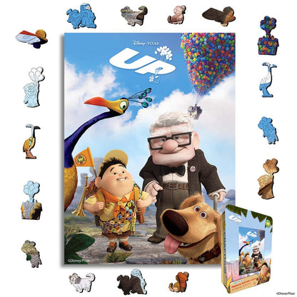 Wooden Jigsaw Puzzles A4 + Wooden Gift Box Up Wilderness Explorers – Wooden Jigsaw Puzzle