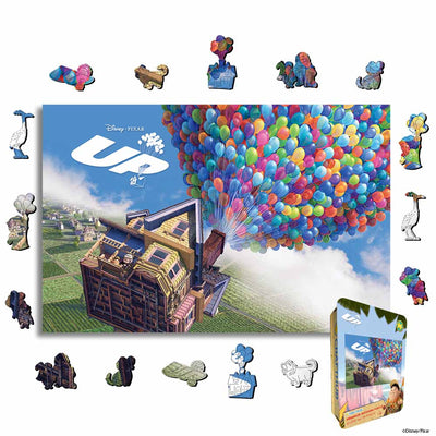 Wooden Jigsaw Puzzles A4 + Wooden Gift Box Up – Wooden Jigsaw Puzzle