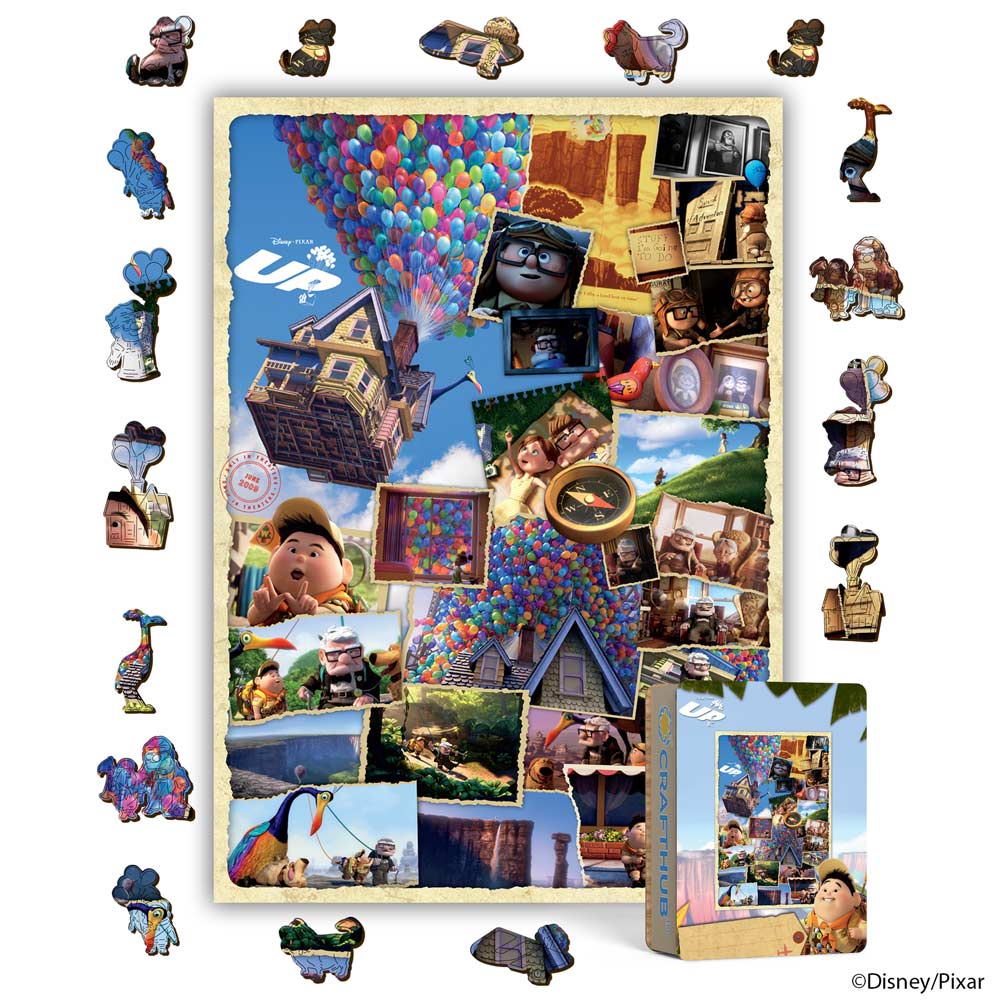 Wooden Jigsaw Puzzles A4 + Wooden Gift Box Up Moments – Wooden Jigsaw Puzzle