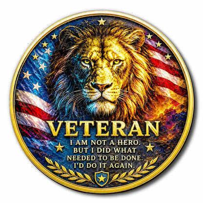 Animal Jigsaw Puzzle > Wooden Jigsaw Puzzle > Jigsaw Puzzle A5/Small Veteran Lion - Wooden Jigsaw Puzzle