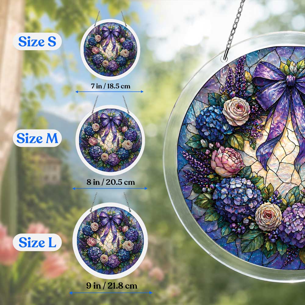 Acrylic Jigsaw Puzzle Violet Wreath - Acrylic Jigsaw Puzzle