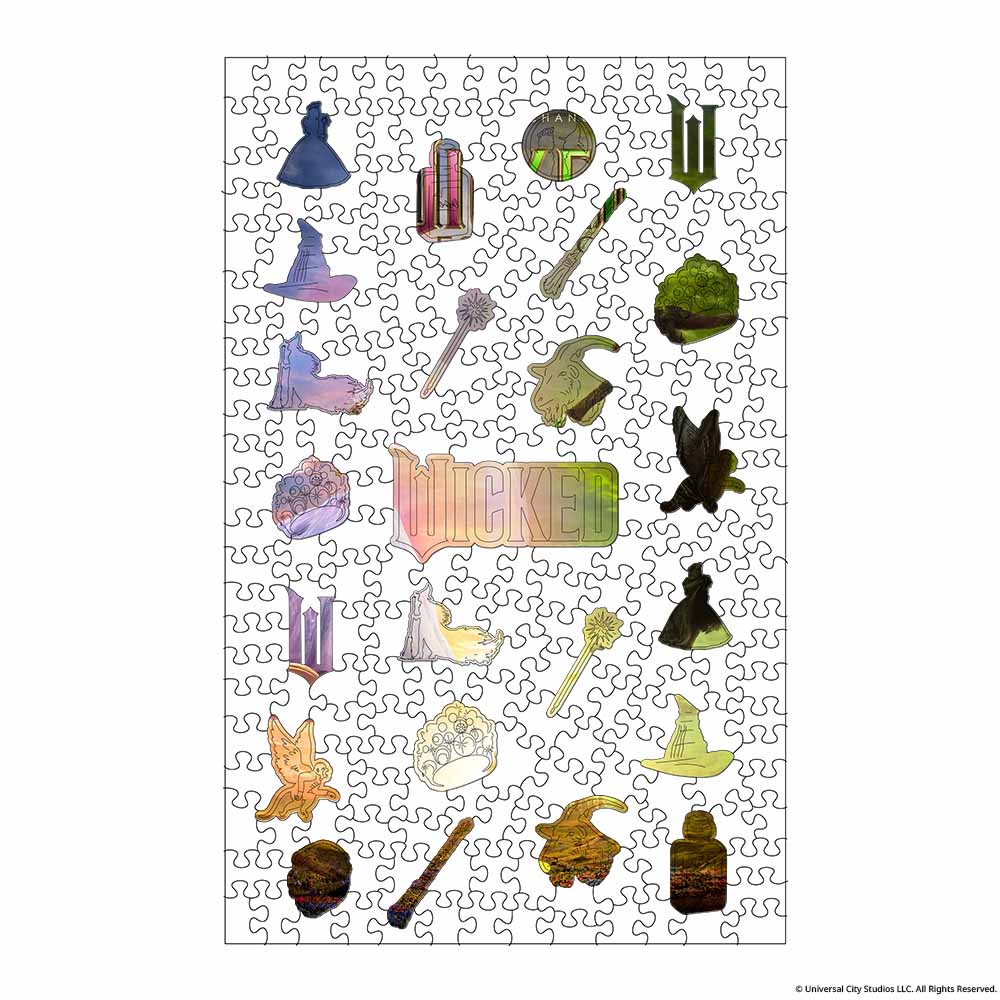 Wooden Jigsaw Puzzles Wicked For Good - Wooden Jigsaw Puzzle