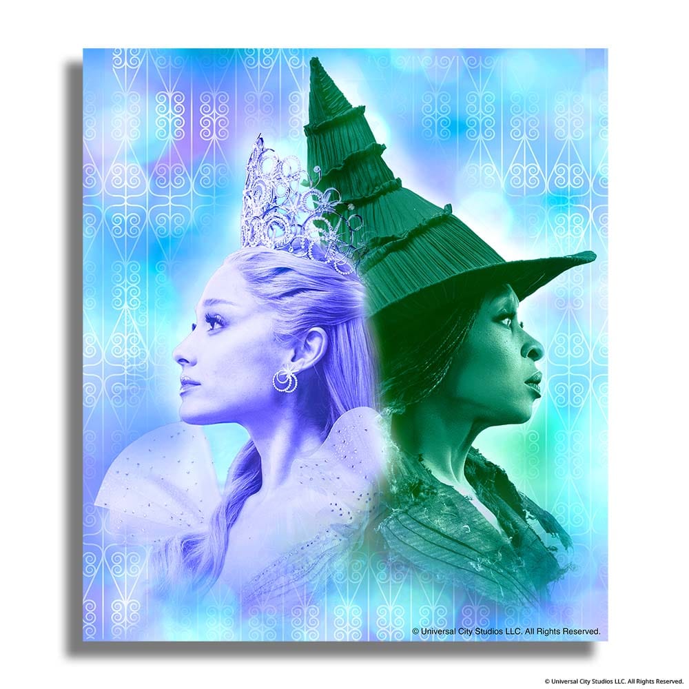 Wooden Jigsaw Puzzles Glinda & Elphaba - Wooden Jigsaw Puzzle