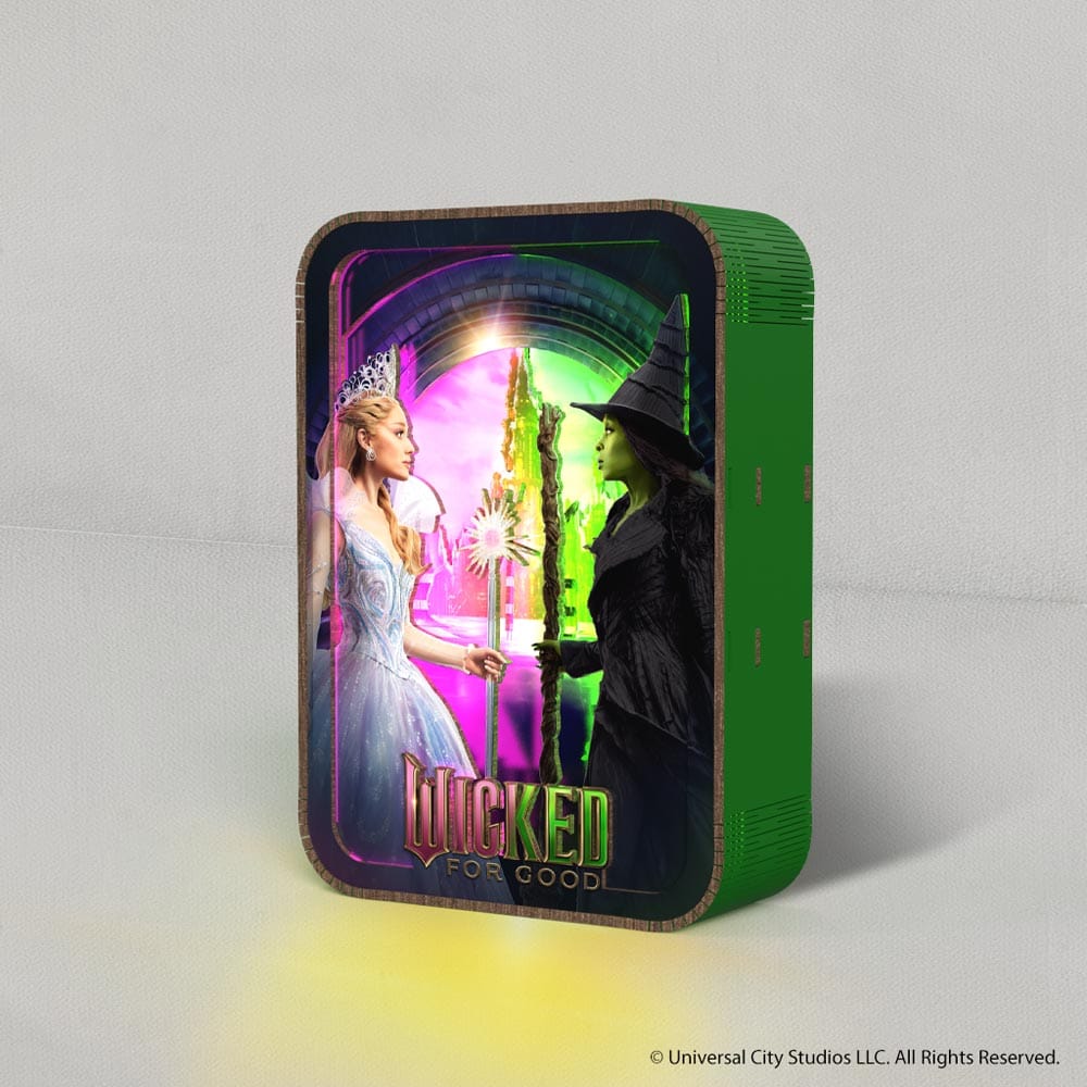 3D DIY Wooden Puzzle Night Lamps Wicked: For Good Wicked: For Good - 3D DIY Wooden Puzzle Night Lamp