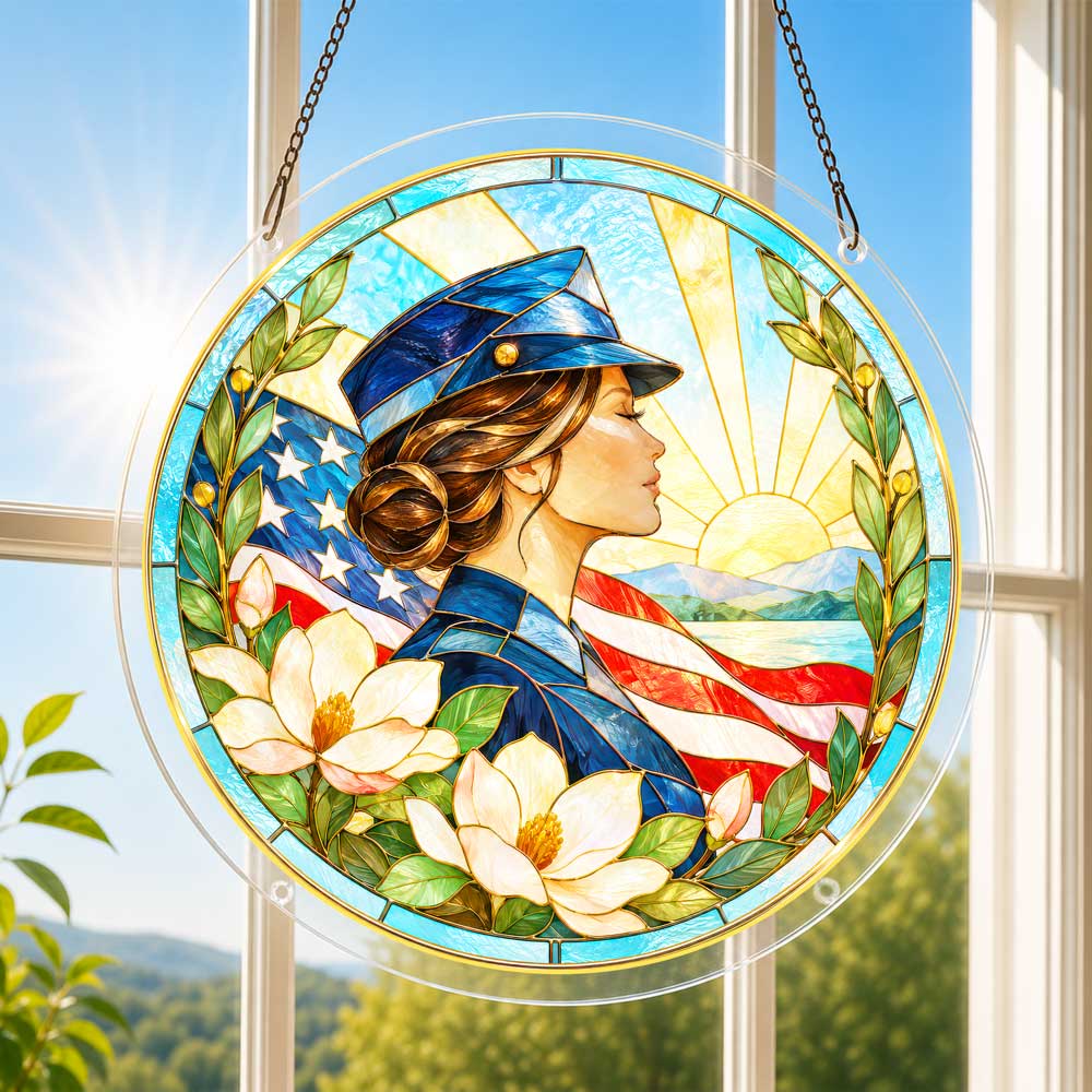 Acrylic Jigsaw Puzzle Acrylic Jigsaw Puzzle Suncatcher - Women Who Served