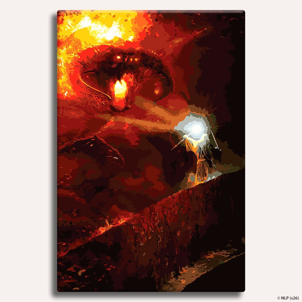 Painting By Numbers Kits 15.7x23.6 inches / 40 x 60 cm You Shall Not Pass - Paint By Numbers Kit