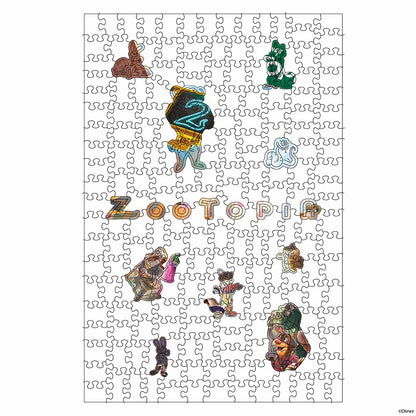 Wooden Jigsaw Puzzles Zootopia Street Chase – Wooden Jigsaw Puzzle