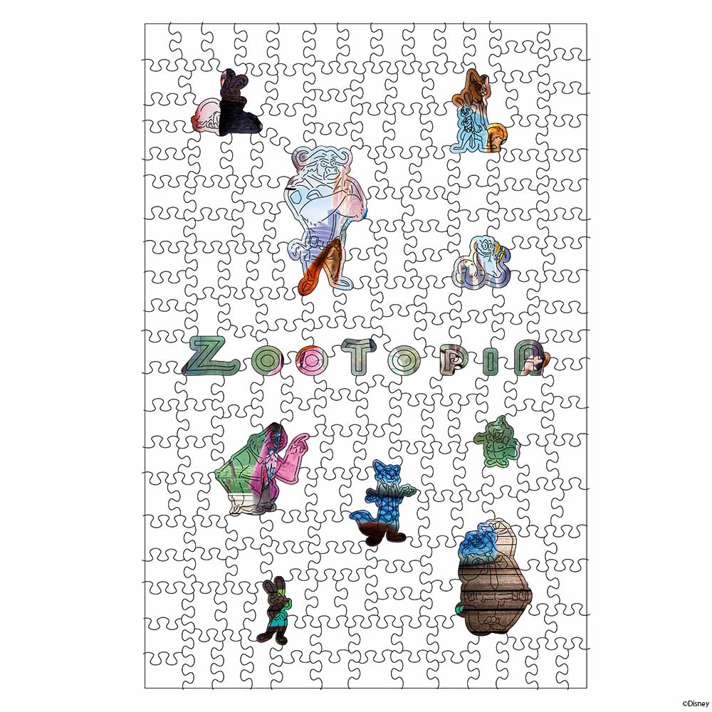 Wooden Jigsaw Puzzles Zootopia Hero Crew – Wooden Jigsaw Puzzle