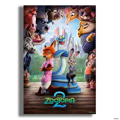 Wooden Jigsaw Puzzles Zootopia Hero Crew – Wooden Jigsaw Puzzle
