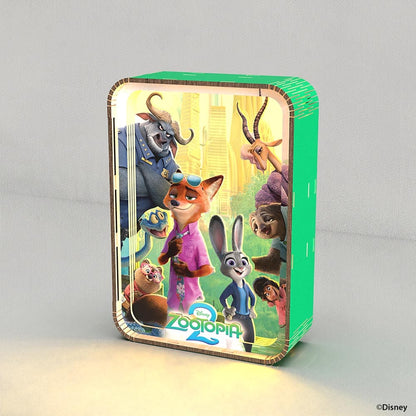 3D DIY Wooden Puzzle Night Lamps Their Friends in Zootopia Their Friends in Zootopia - 3D DIY Wooden Puzzle Night Lamp