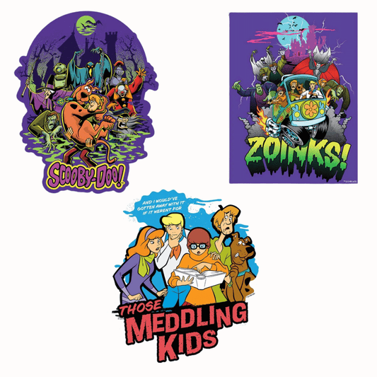 Wooden Jigsaw Puzzles A4 + Wooden Gift Box 3-Pack Scooby-Doo™ Wooden Jigsaw Puzzle Set
