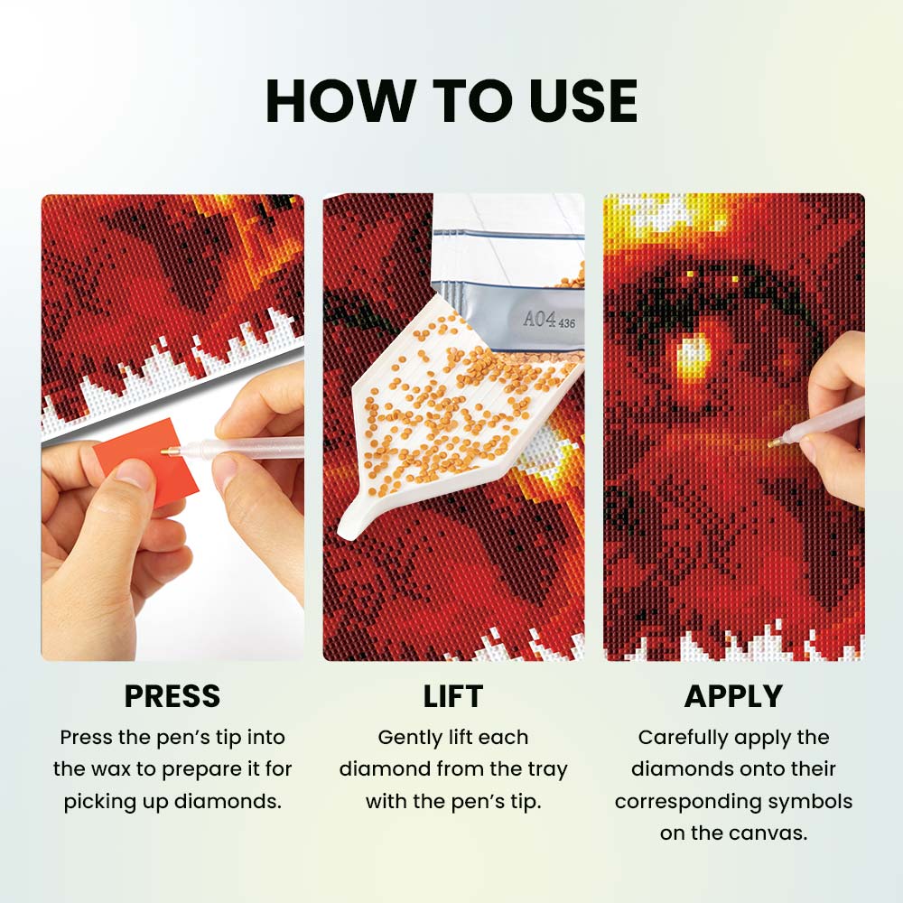 Diamond Painting Kits 9.8" x 9.8" | 25cm x 25cm You Shall Not Pass - Diamond Painting Kit