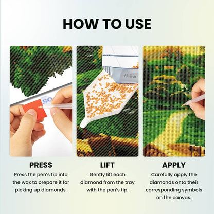 Diamond Painting Kits 18.3" x 21.1" / 47cm x 54cm Road to the Shire - Diamond Painting Kit