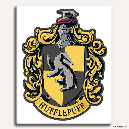 Painting By Numbers Kits Without Frame Hufflepuff Crest - Paint By Numbers Kit
