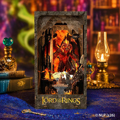 Book Nook Kits 274 Pieces | 18.5×13.5×25.5 cm (7.3" × 5.4" × 10") You Shall Not Pass - DIY Book Nook Kit