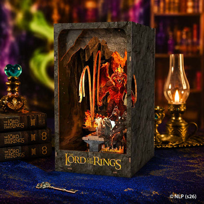 Book Nook Kits 274 Pieces | 18.5×13.5×25.5 cm (7.3" × 5.4" × 10") You Shall Not Pass - DIY Book Nook Kit