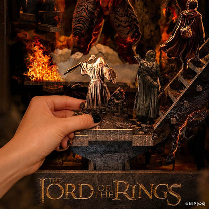 Book Nook Kits 274 Pieces | 18.5×13.5×25.5 cm (7.3" × 5.4" × 10") You Shall Not Pass - DIY Book Nook Kit