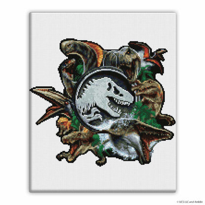 Diamond Painting Kits 17.6" x 21.5" / 45cm x 55cm Jurassic Icons - Diamond Painting Kit