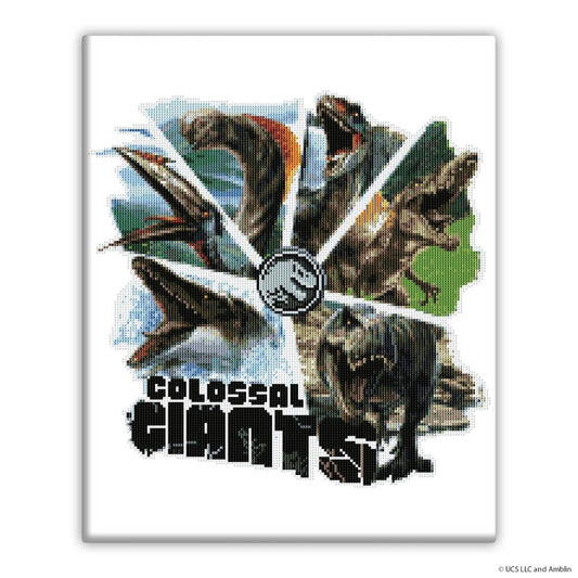 Diamond Painting Kits 21.5" x 17.6" | 45cm x 55cm Colossal Giants - Diamond Painting Kit