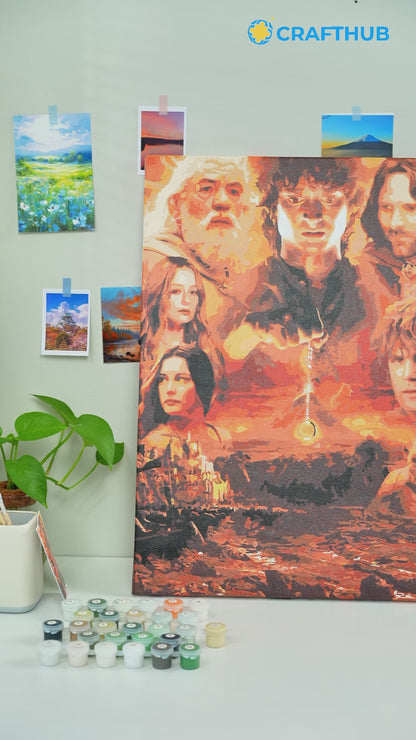 The Lord of the Rings - Paint By Numbers Kit