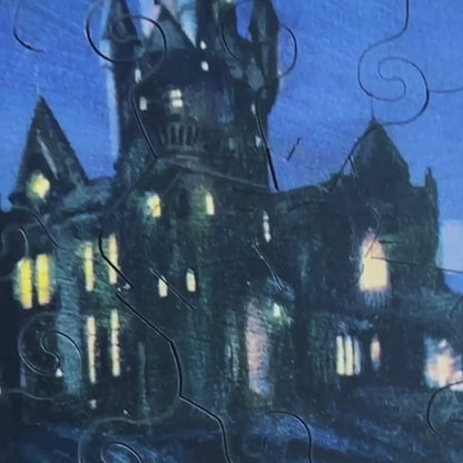 Harry Potter - Magical Hogwarts Castle Wooden Jigsaw Puzzle