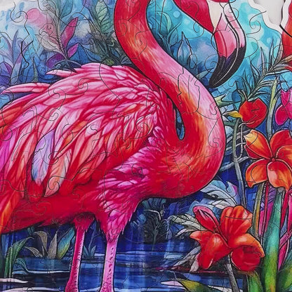 Flamingo - Jigsaw Puzzle