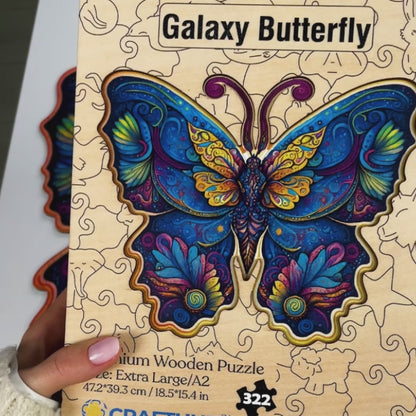 Galaxy Butterfly - Jigsaw Puzzle