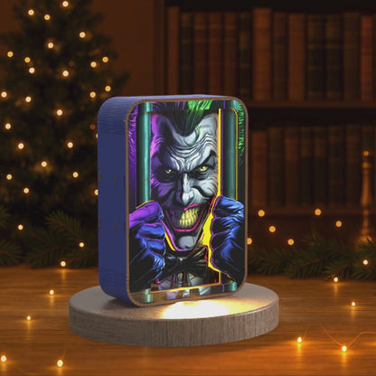 The Joker - 3D DIY Wooden Puzzle Night Lamp