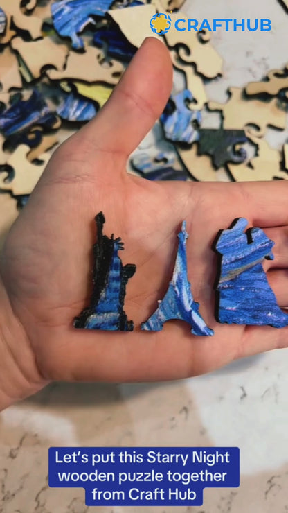 The Starry Night - Jigsaw Puzzle
