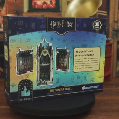 Harry Potter: The Great Hall - DIY Book Nook Kit