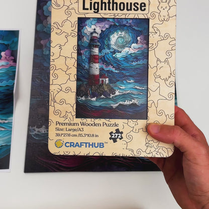 3-Pack Wooden Jigsaw Puzzle Set