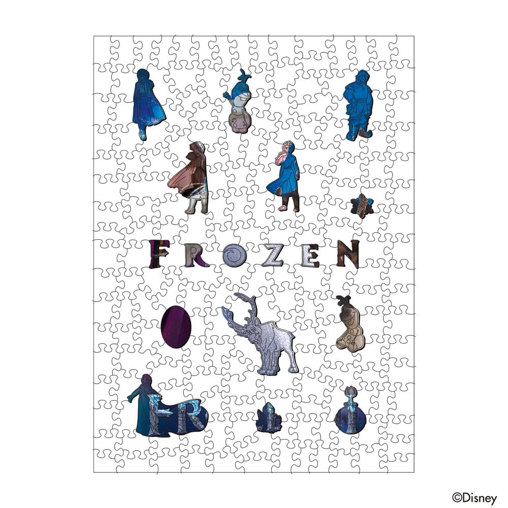 Wooden Jigsaw Puzzles Frozen Crystal – Wooden Jigsaw Puzzle