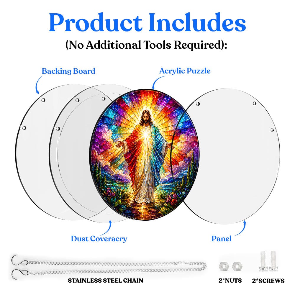 Acrylic Jigsaw Puzzle Sacred Grace - Acrylic Jigsaw Puzzle