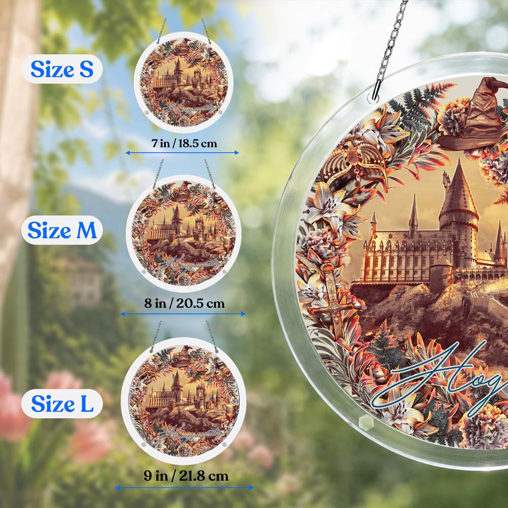 Acrylic Jigsaw Puzzle Acrylic Jigsaw Puzzle Suncatcher - Hogwarts Legacy