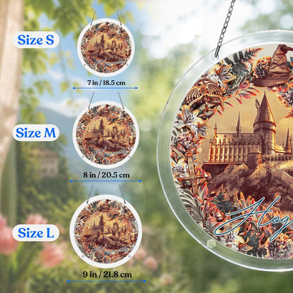 Acrylic Jigsaw Puzzle Acrylic Jigsaw Puzzle Suncatcher - Hogwarts Legacy