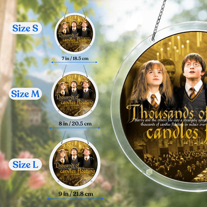 Acrylic Jigsaw Puzzle Acrylic Jigsaw Puzzle Suncatcher - Floating Candles