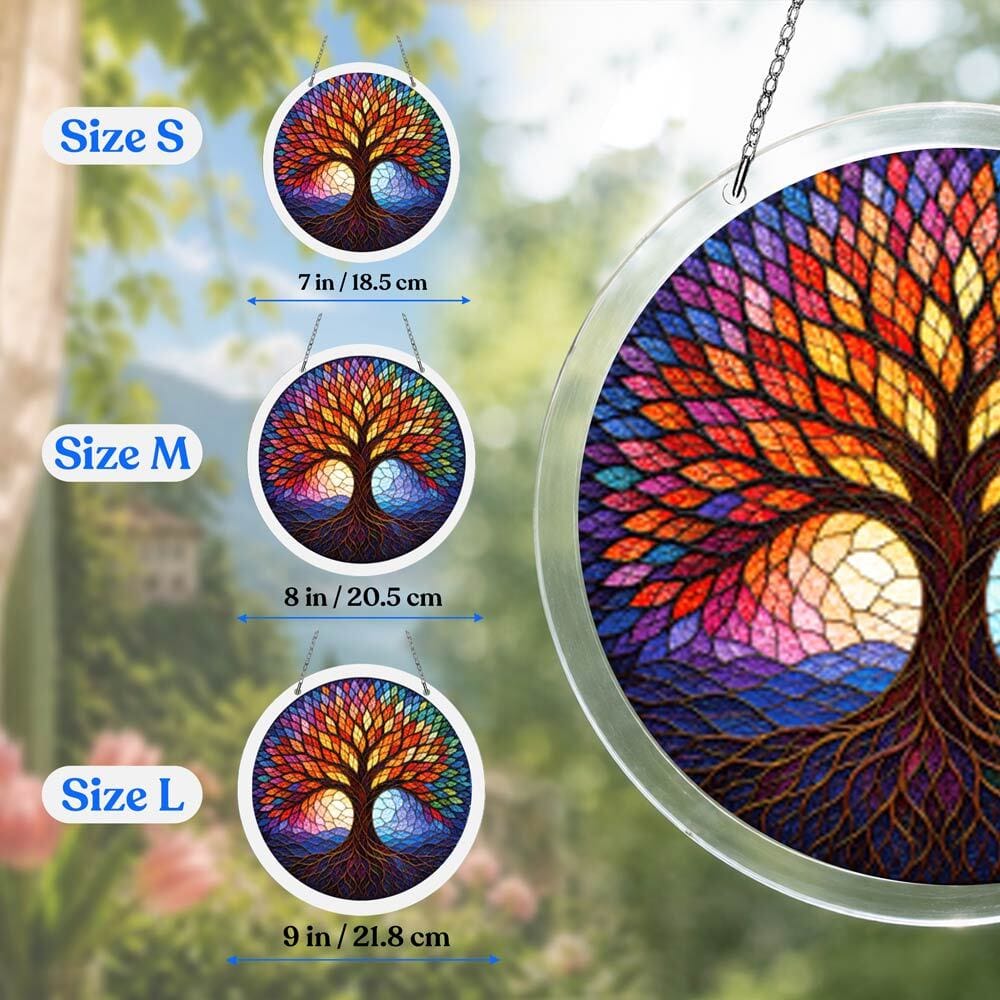 Acrylic Jigsaw Puzzle Acrylic Jigsaw Puzzle Suncatcher - Tree of Life