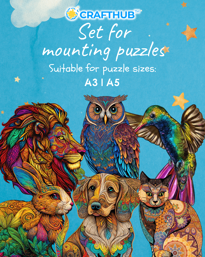 SET FOR MOUNTING PUZZLES Craft Hub